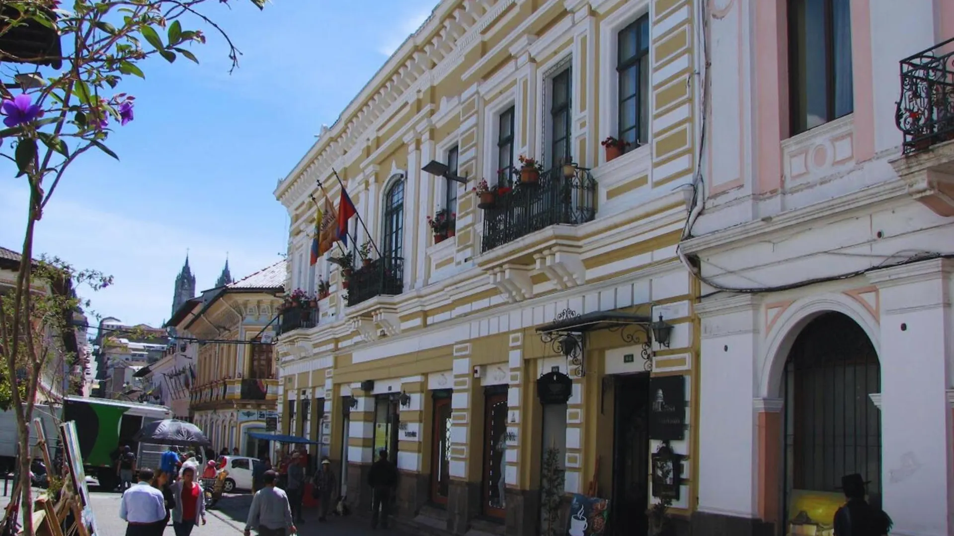Hotel Casa Colonial Quito Ekvádor